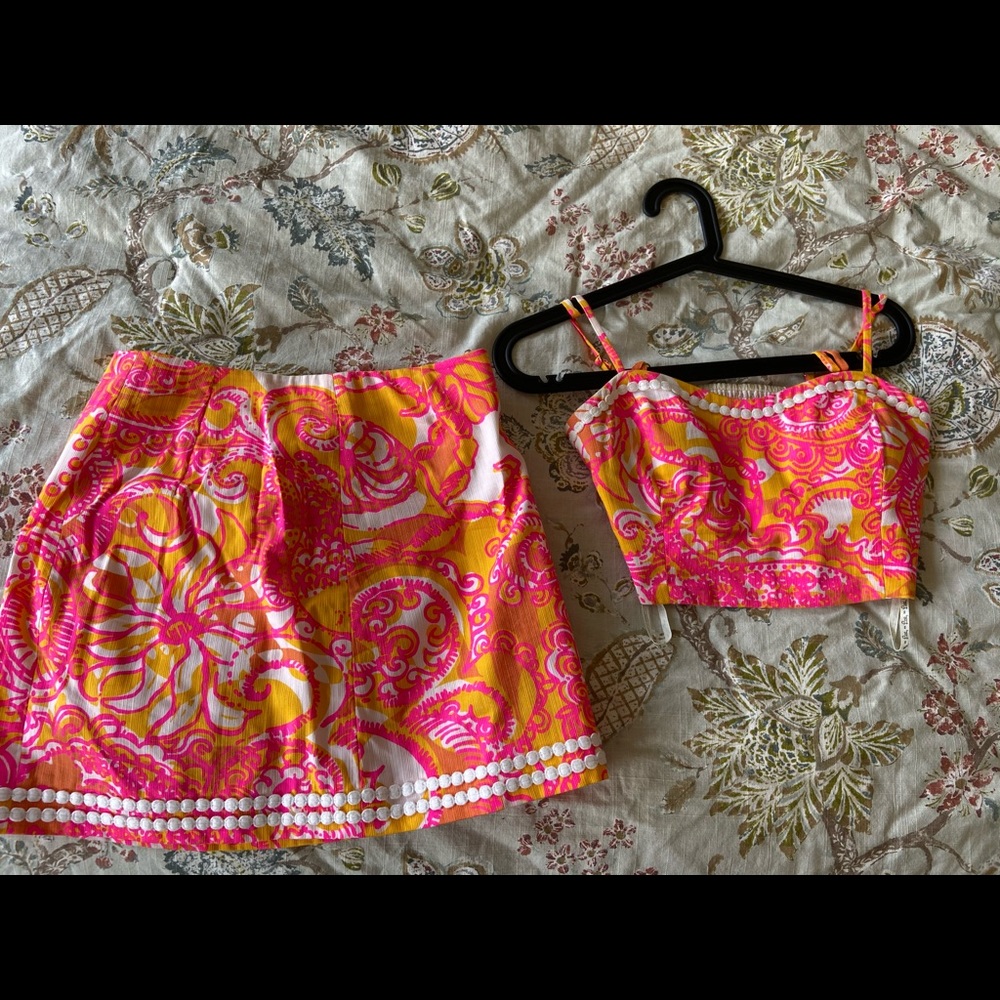 Lily Pulitzer Marbella 2 piece dress